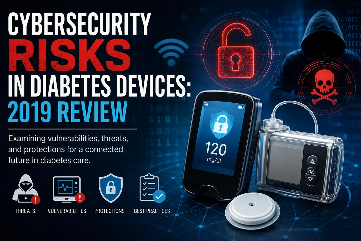 Cybersecurity Risks in Diabetes Devices: 2019 Review