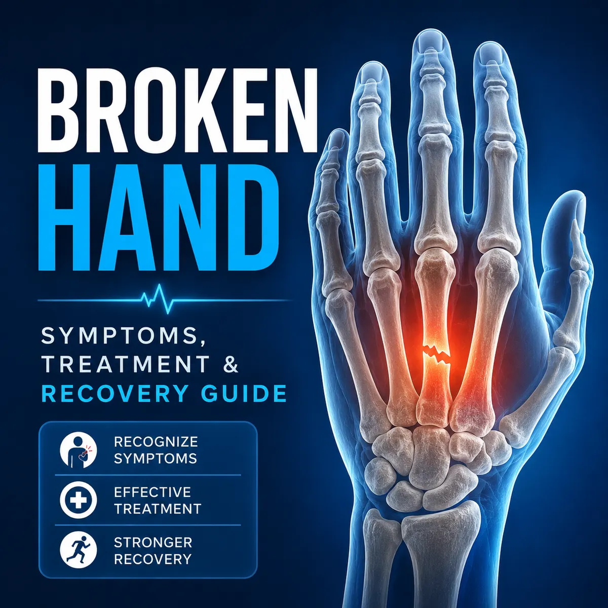 Broken Hand: Symptoms, Treatment & Recovery Guide