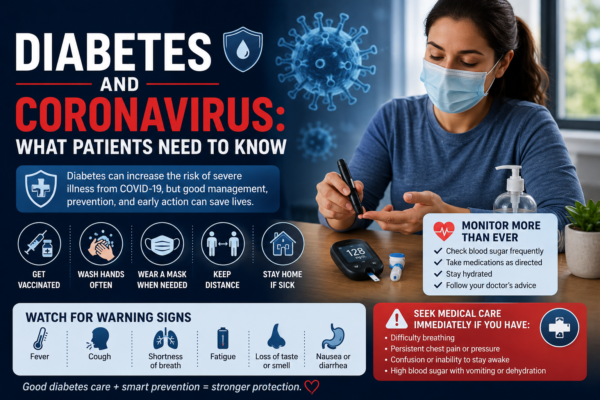 Diabetes and coronavirus: What Patients Need to Know