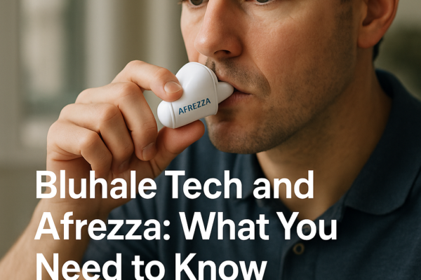 Afrezza insulin inhaler by Bluhale Tech for diabetes management