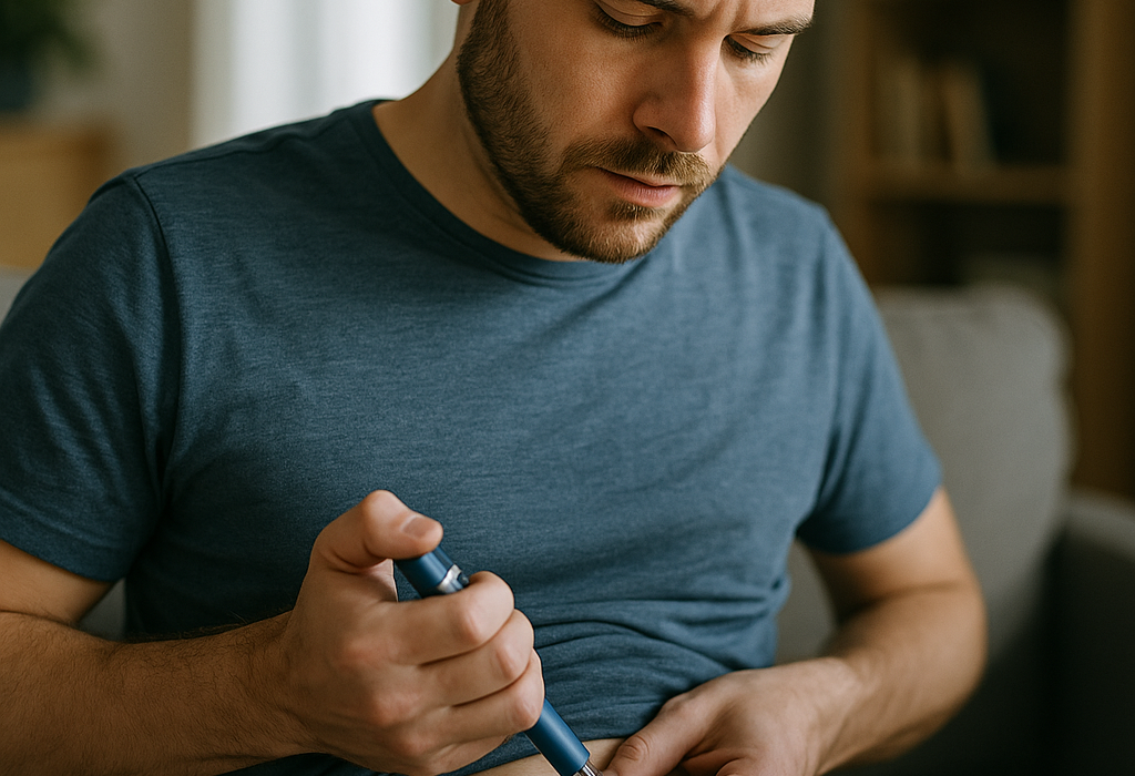 Brendan McEachern explaining bolus insulin for diabetes management