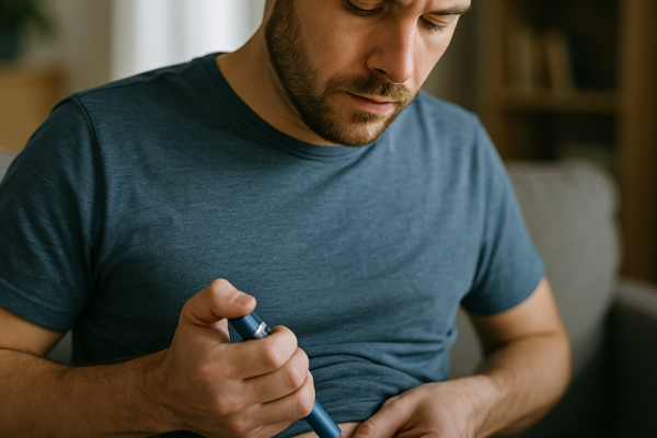 Brendan McEachern explaining bolus insulin for diabetes management
