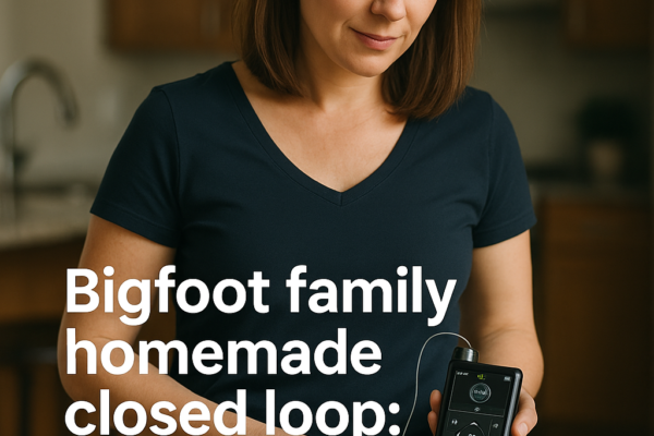 Diagram of Bigfoot family homemade closed loop system showing water circulation