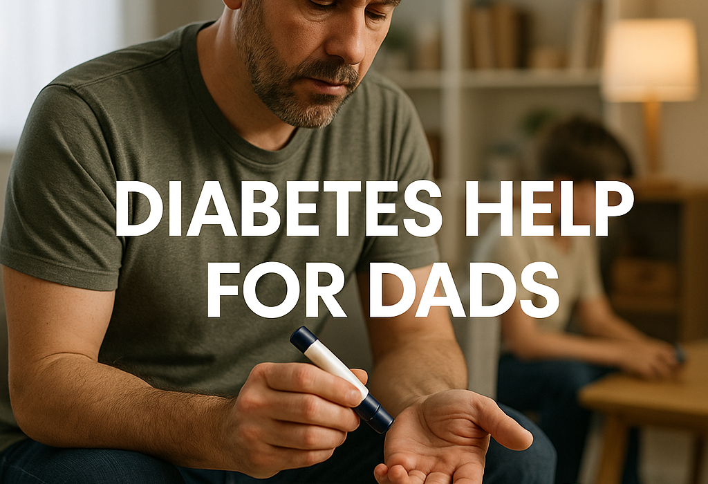 Diabetes assistance for dads managing family health