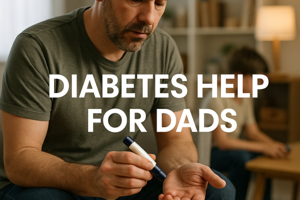 Diabetes assistance for dads managing family health