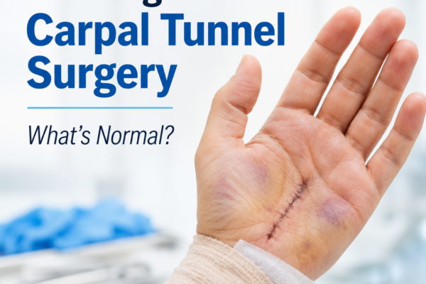 Bruising After Carpal Tunnel Surgery: What’s Normal?