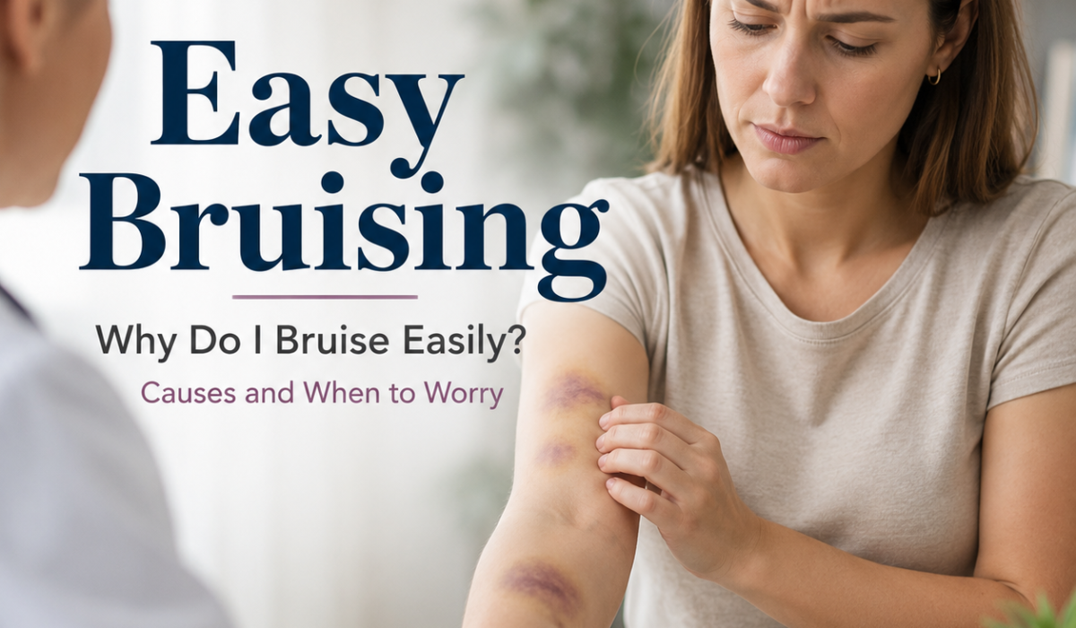 Easy Bruising: Why Do I Bruise Easily? Causes and When to Worry