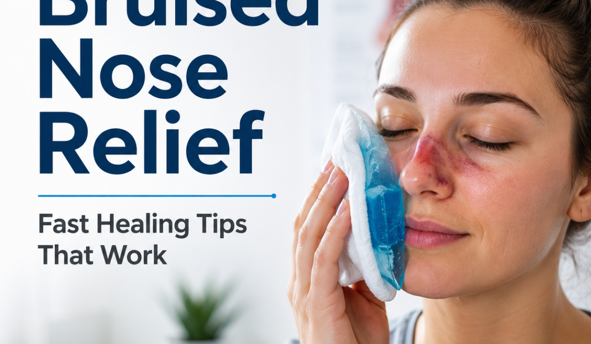 Bruised Nose Relief: Fast Healing Tips That Work