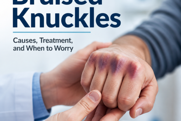 Bruised Knuckles: Causes, Treatment, and When to Worry