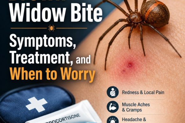 Brown Widow Bite Symptoms, Treatment, and When to Worry