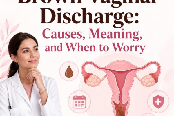 Brown Vaginal Discharge Causes: Signs & When to Worry