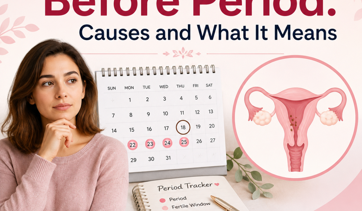 Brown Spotting Before Period: Causes and What It Means