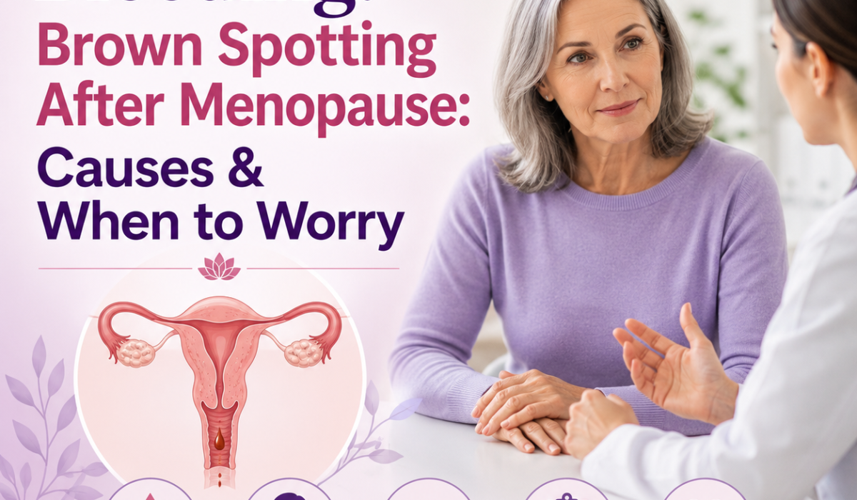 Postmenopausal bleeding: Brown Spotting After Menopause: Causes & When to Worry