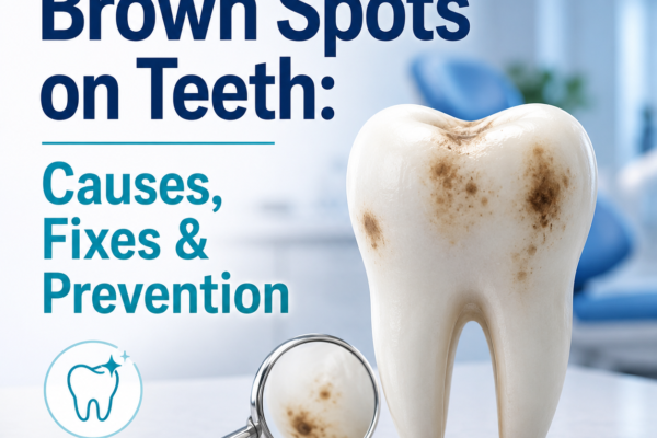 Brown Spots on Teeth: Causes, Fixes & Prevention