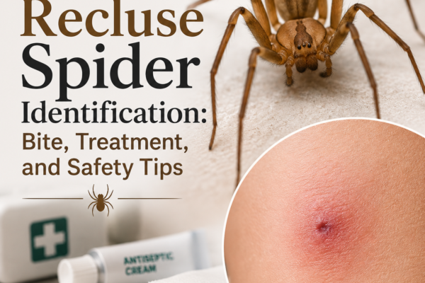 Brown Recluse Spider Identification: Bites, Treatment, and Safety Tips