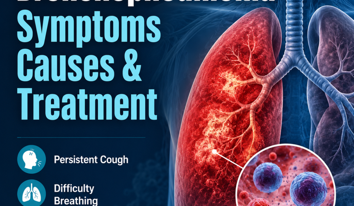 Bronchopneumonia symptoms: Causes & Treatment