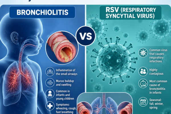 Bronchiolitis vs RSV: Key Differences You Should Know