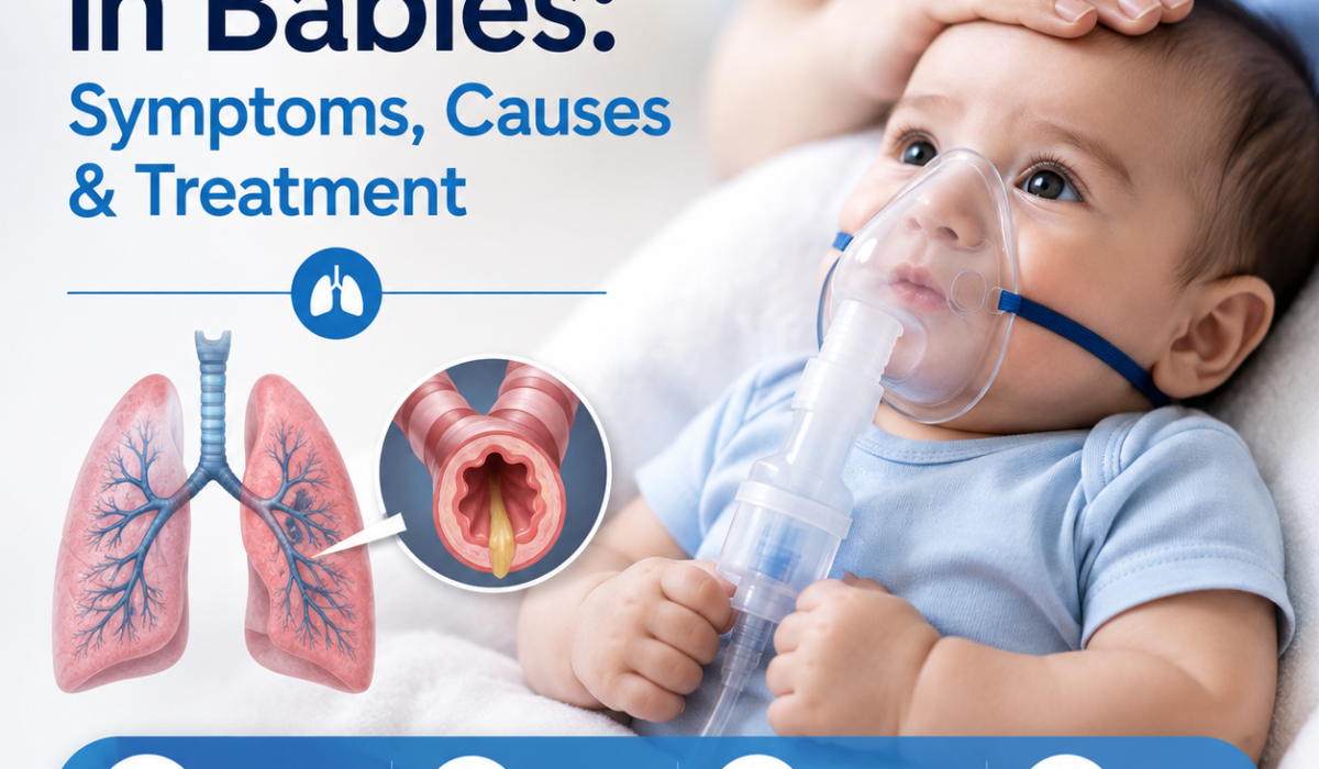 Bronchiolitis in Babies: Symptoms, Causes & Treatment