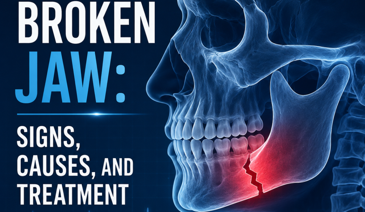 Broken Jaw: Signs, Causes, and Treatment