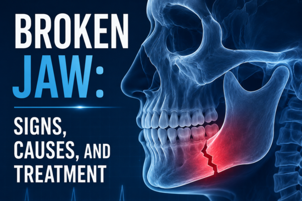 Broken Jaw: Signs, Causes, and Treatment