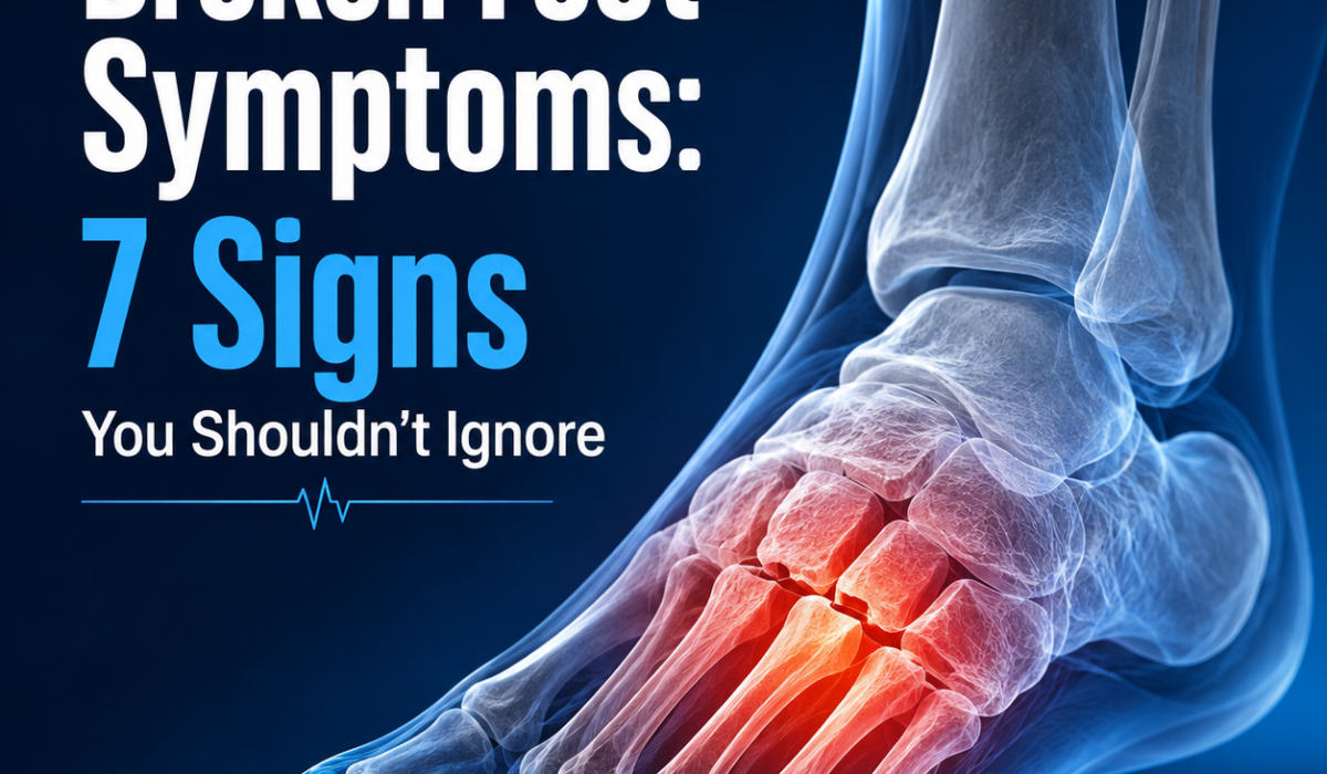 Broken Foot Symptoms: 7 Signs You Shouldn’t Ignore