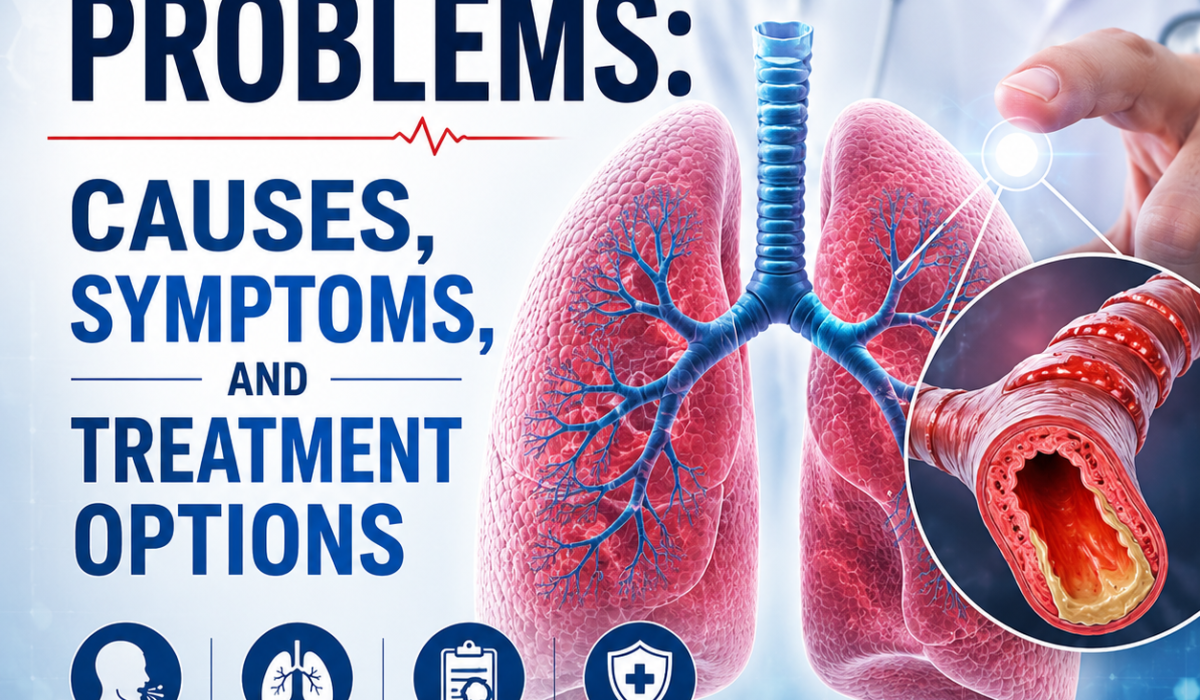 Bronchial Problems: Causes, Symptoms, and Treatment Options