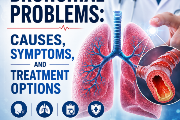 Bronchial Problems: Causes, Symptoms, and Treatment Options