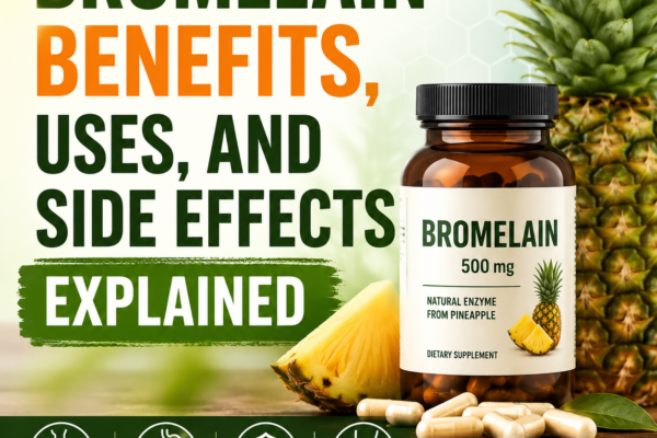 Bromelain Benefits, Uses, and Side Effects Explained