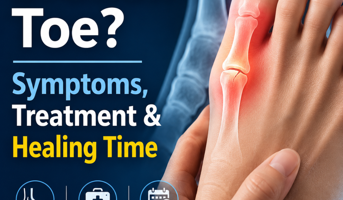 Broken Toe? Symptoms, Treatment & Healing Time