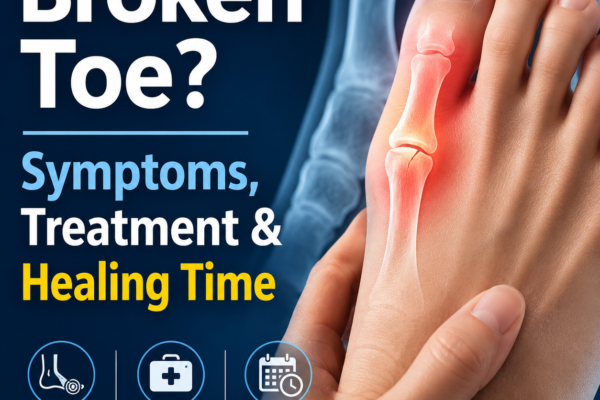 Broken Toe? Symptoms, Treatment & Healing Time