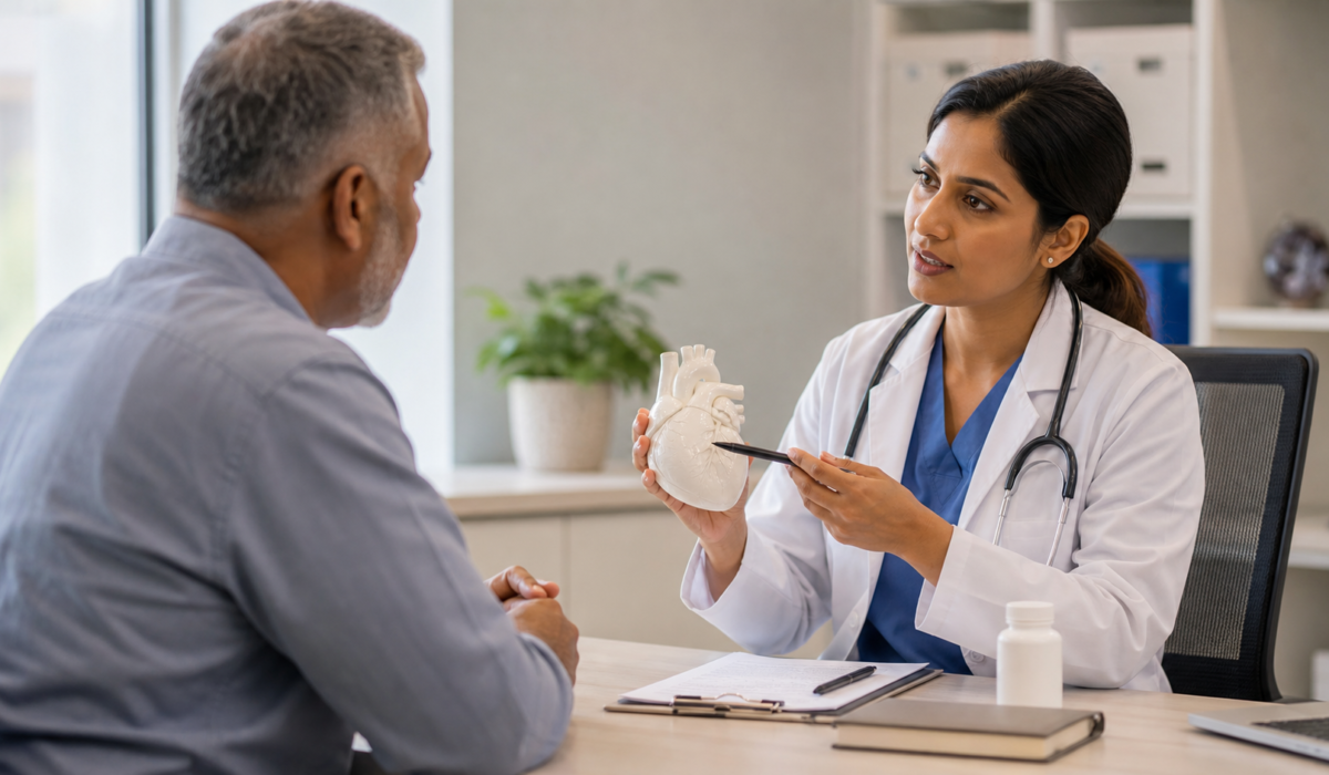 Heart medication consultation